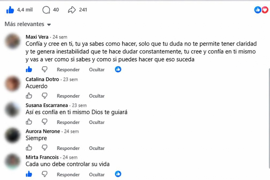 Testimonio de lectores